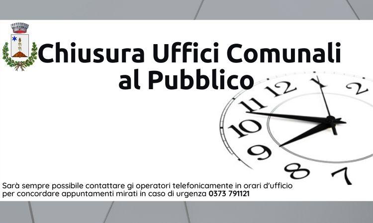 Chiusura uffici pubblico